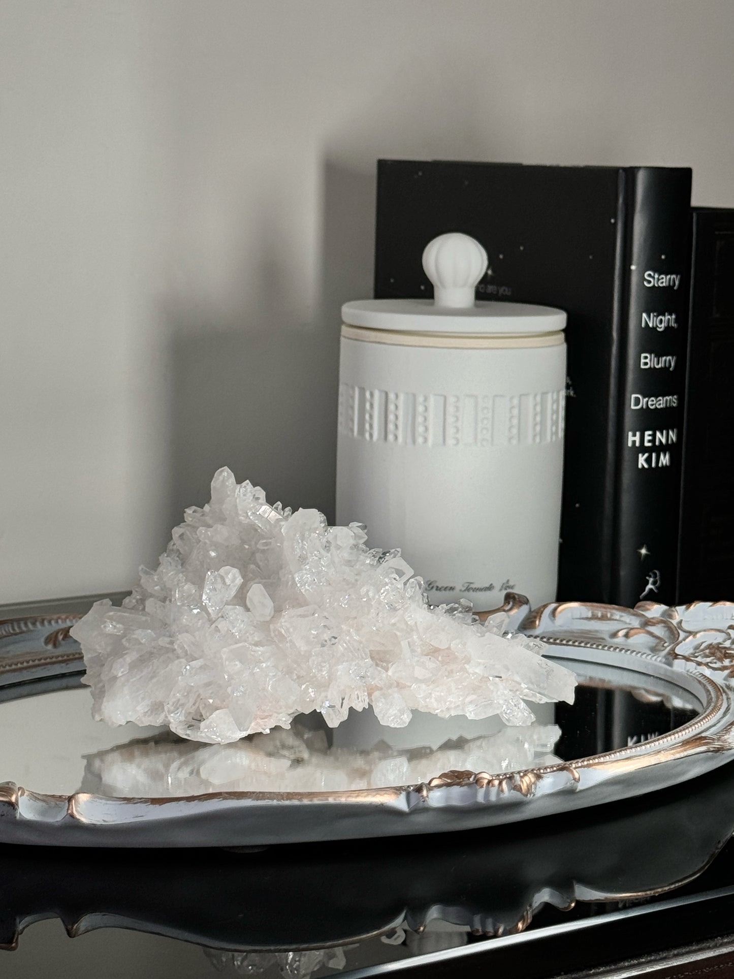 Lemurian Quartz Cluster