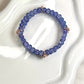 Precious High Quality Double Layer Tanzanite Bracelet