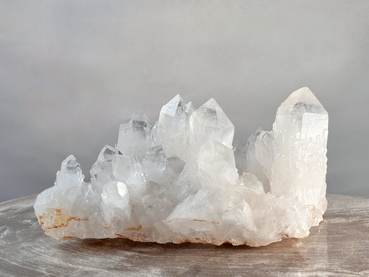 High Quality Clear Quartz Cluster