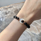 New Moon Sliver Obsidian Bracelet