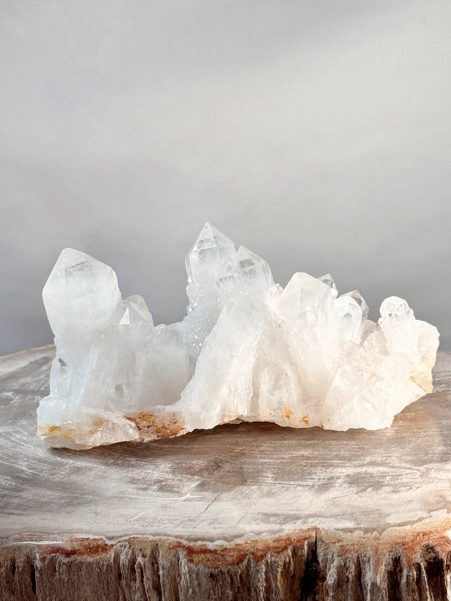 High Quality Clear Quartz Cluster