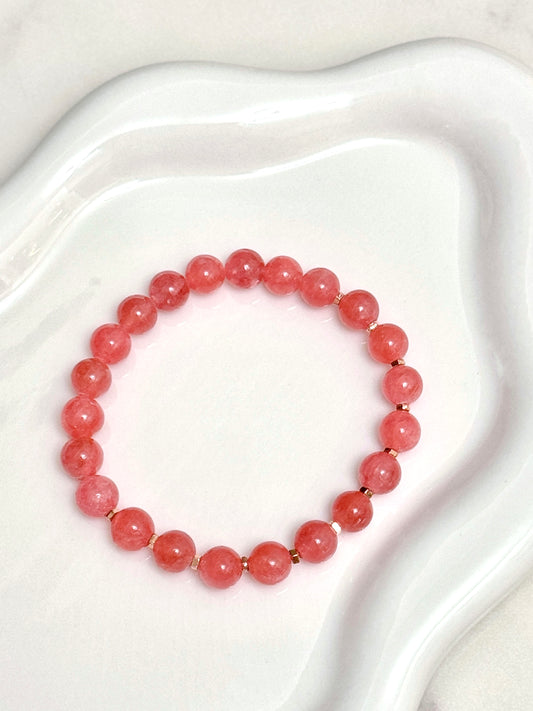 Rhodochrosite Bracelace