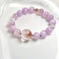 High Quality Rabbit hair Rutilated Kunzite Bracelet