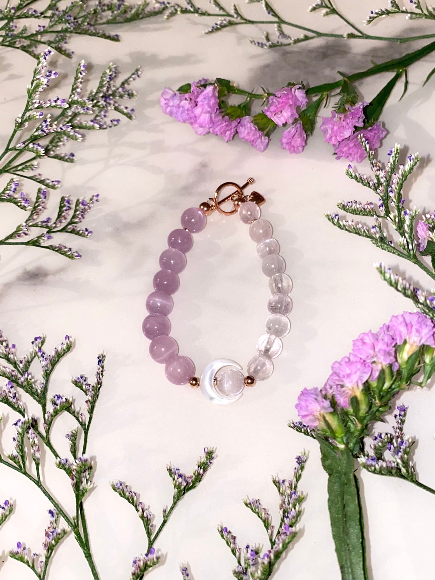 New Moon Kunzite Bracelet