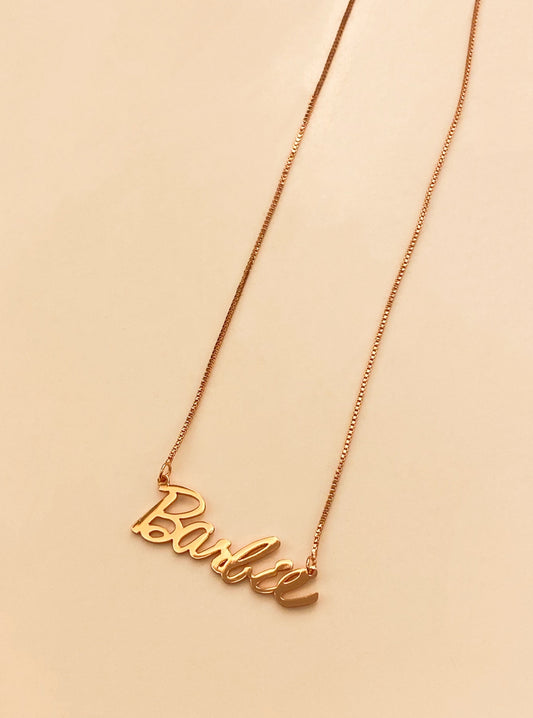 Personalise Motto Necklace