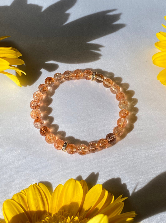 Oligoclase Sunstone Bracelet