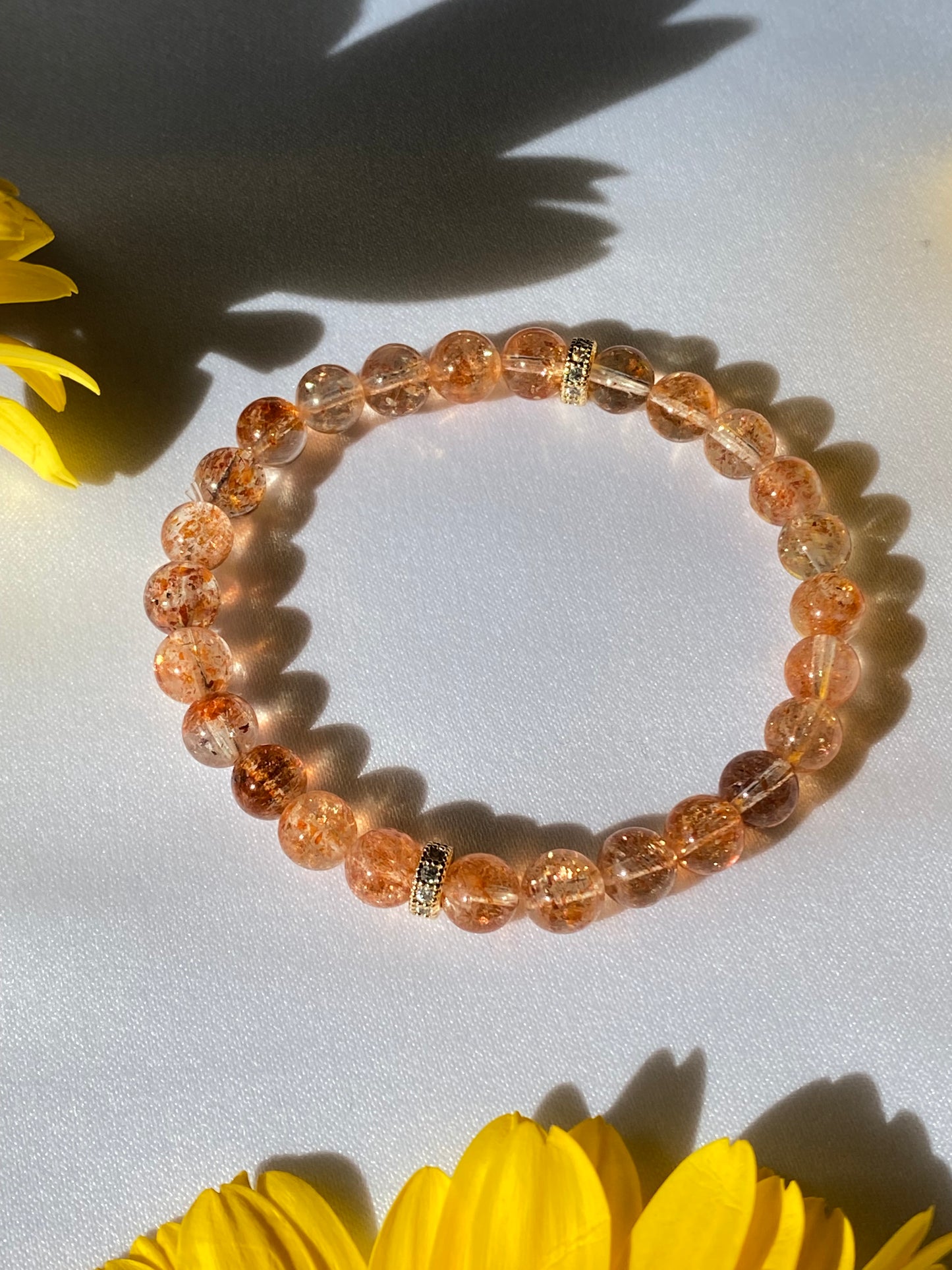 Oligoclase Sunstone Bracelet