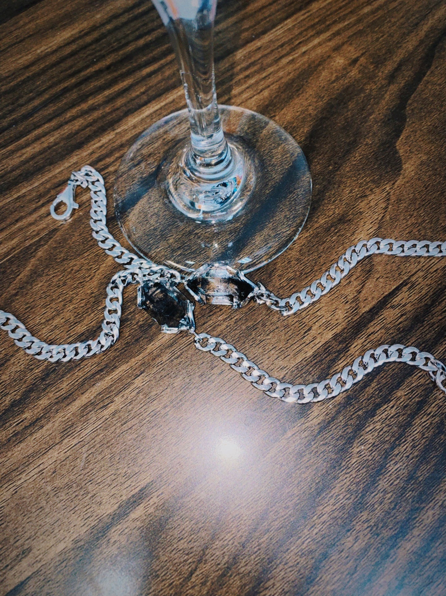 Unisex Herkimer Diamond Bracelet