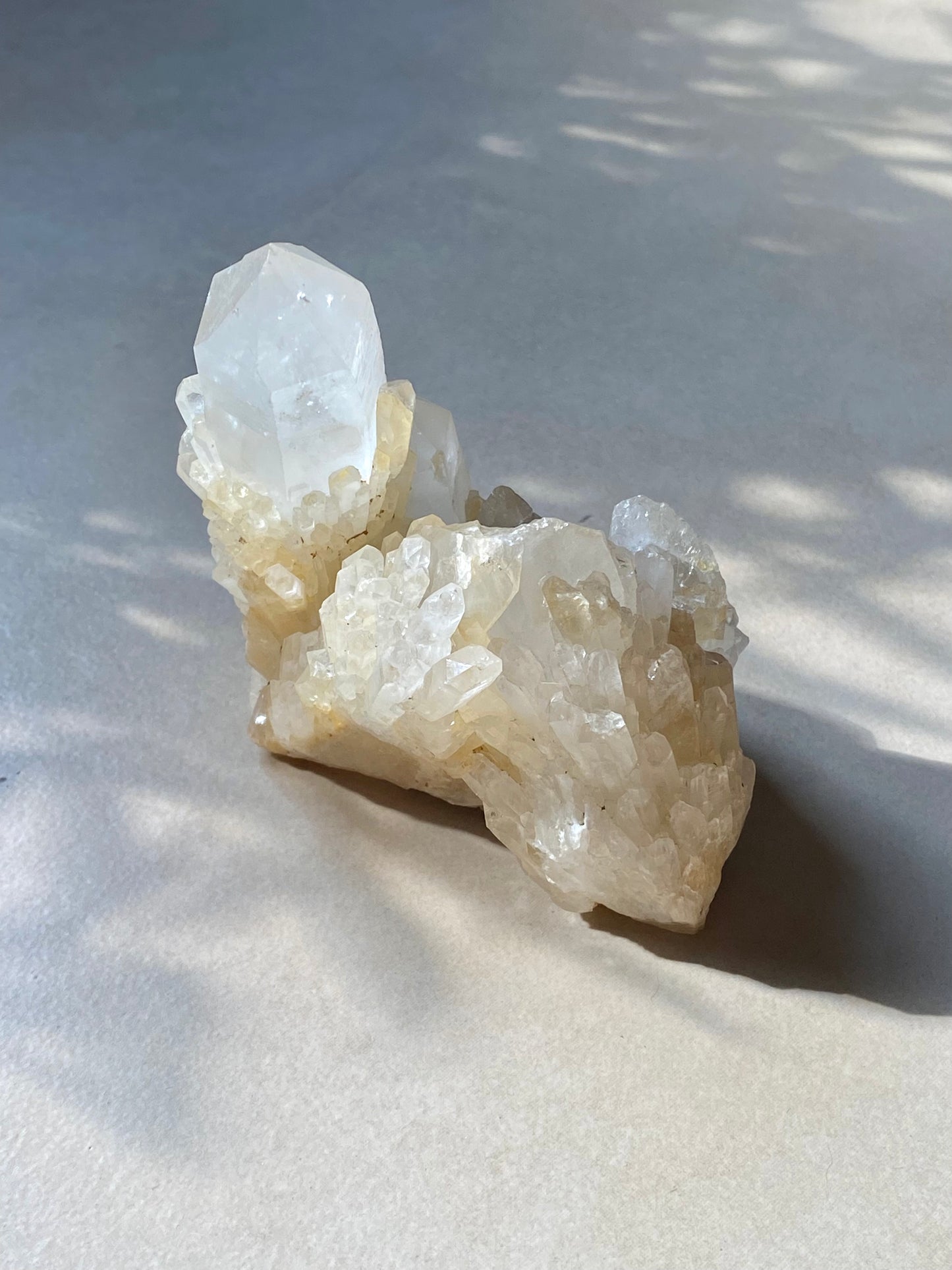 Sprouting Quartz Cluster