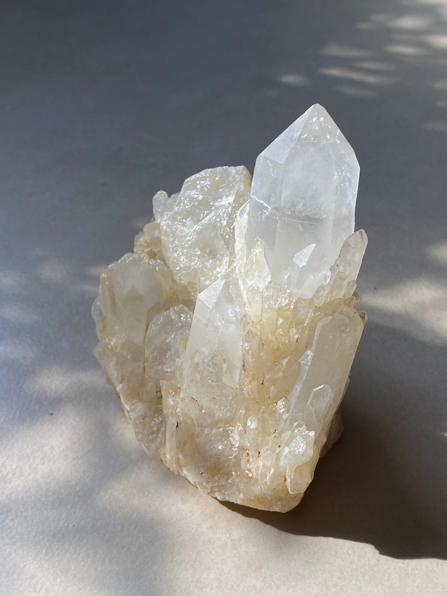 Sprouting Quartz Cluster