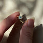 High Quality Light Blue Heart Tourmaline with 18kt Solid Gold Ring