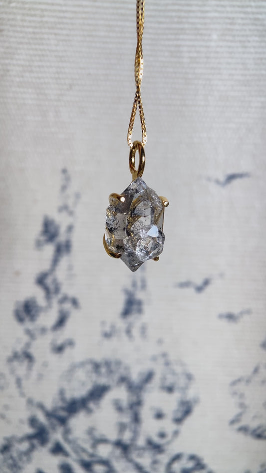 King Cross Herkimer Diamond Necklace