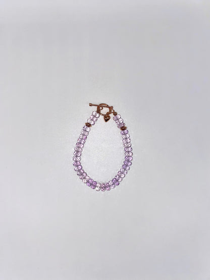 Rose Amethyst Bracelet