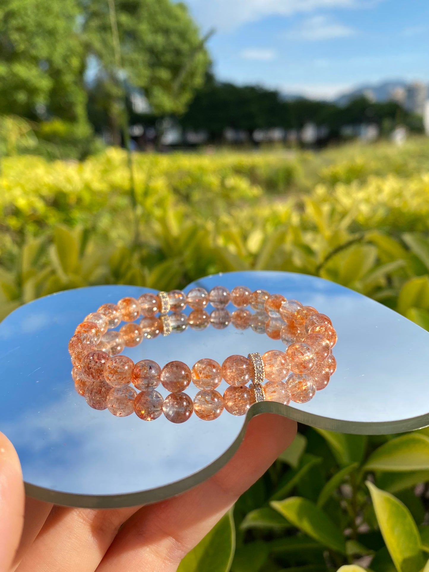 Oligoclase Sunstone Bracelet