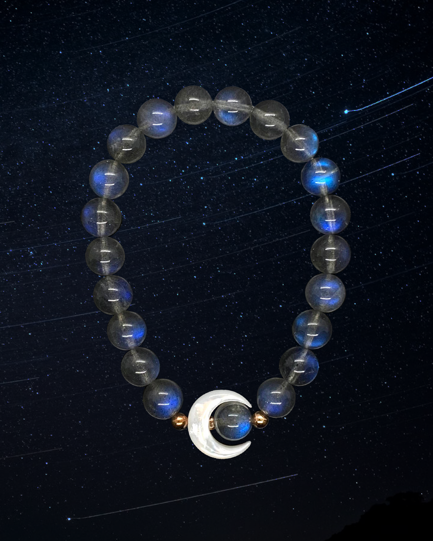 New Moon Labradorite Bracelet