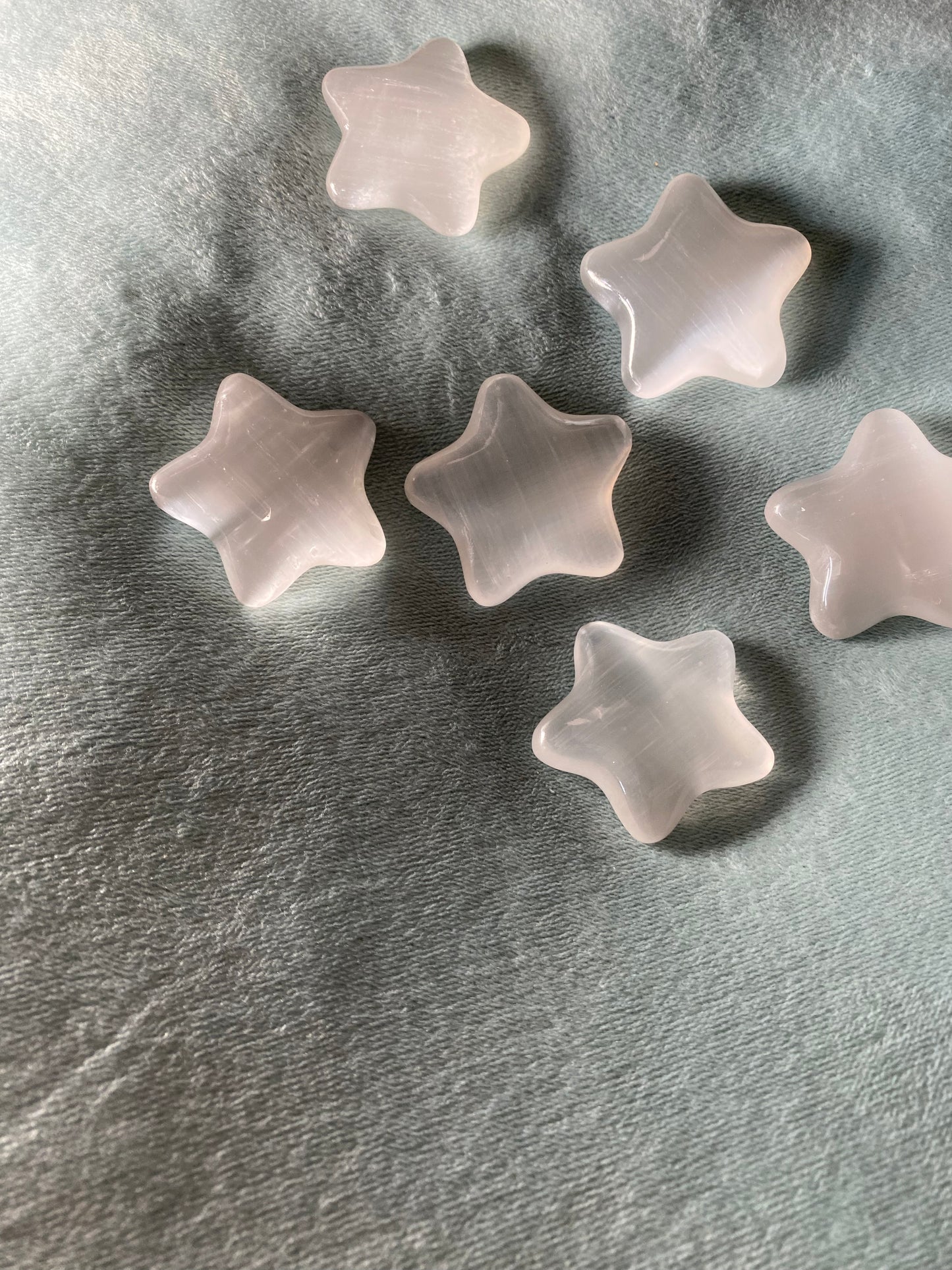 Selenite Twinkle Star (3pcs)