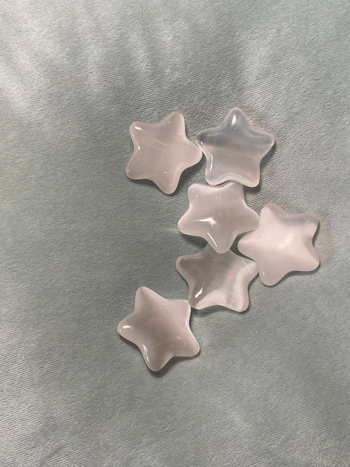 Selenite Twinkle Star (3pcs)