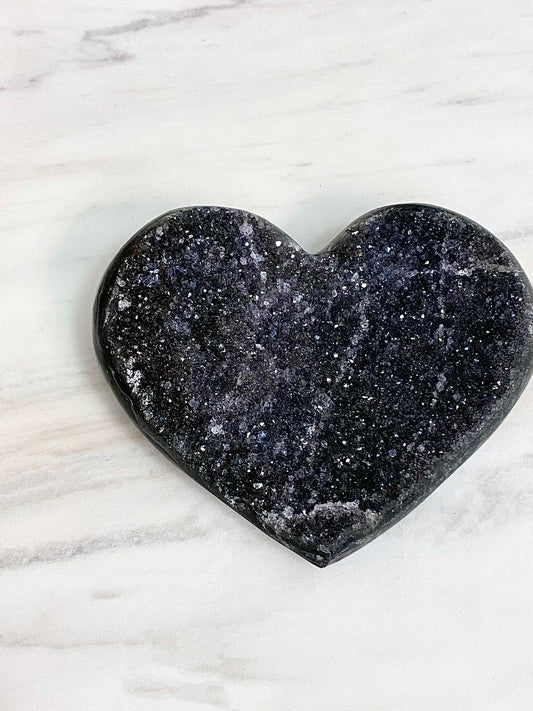 Heart Shape Amethyst